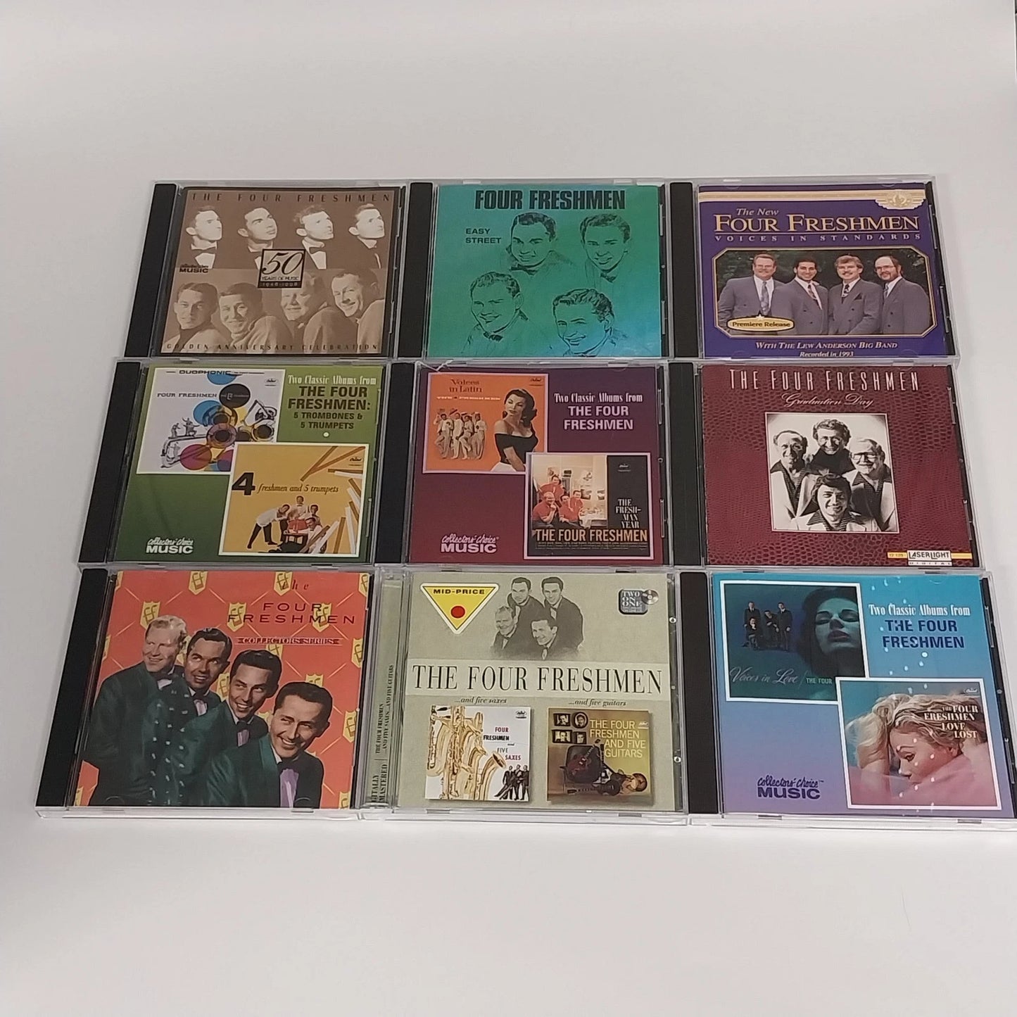 The Four Freshmen 9 CD Lot Capitol Collectors Choice Vocal Jazz Easy Street