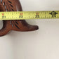 Flooring Floorboard Saw 18.25" Double Edge Blade Carved Wood Handle Vintage