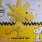 Peanuts Woodstock Crochet Kit DIY Craft Yarn Needle Stuffing Complete New Sealed