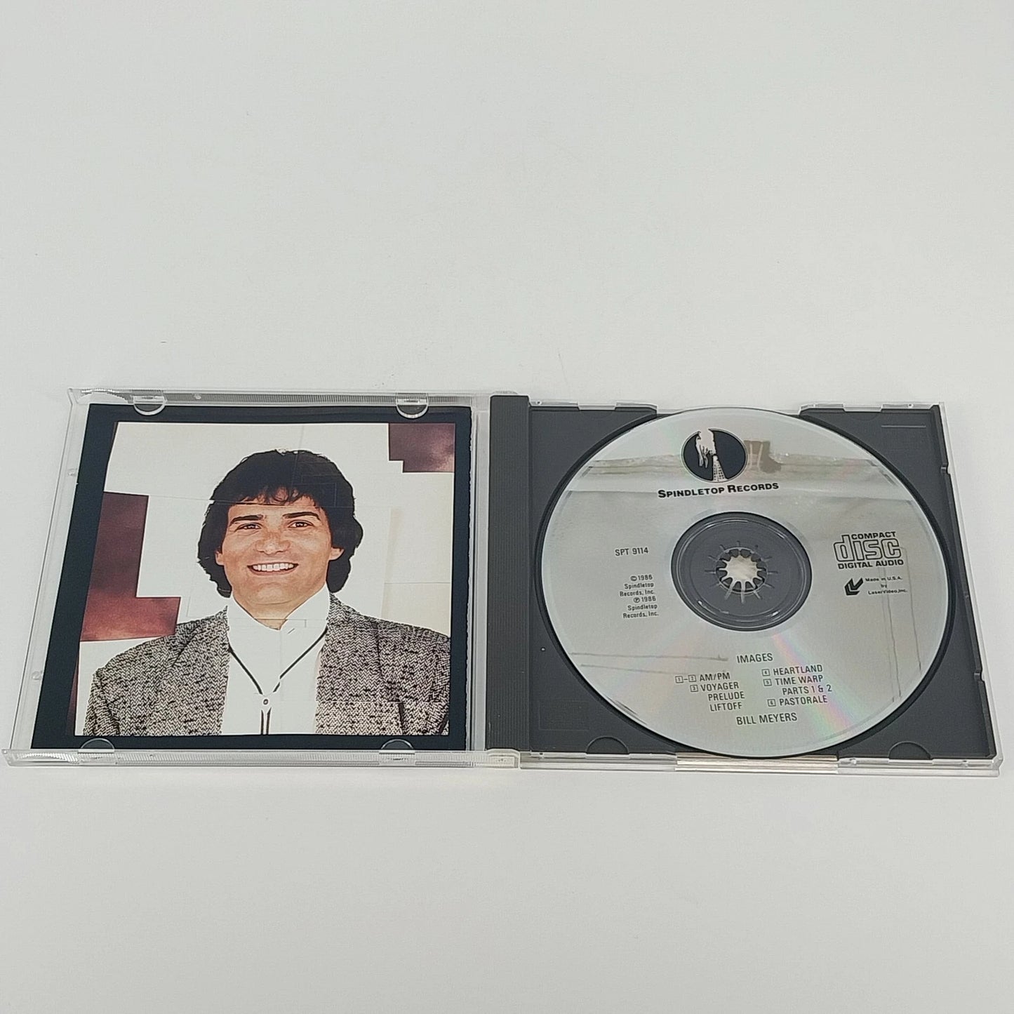 Bill Meyers Images CD 1986 Spindletop Records New Age Ambient Piano Synthesizer