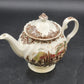 Johnson Bros Heritage Hall Teapot Staffordshire Ironstone Spanish Hacienda 4411