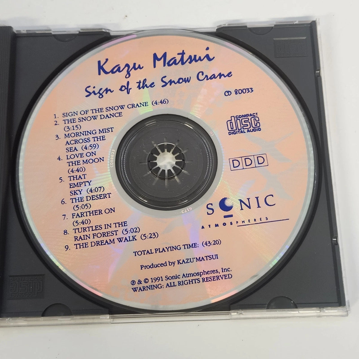 Kazu Matsui 5 CD Bamboo The Wind Tribal Mozart Schubert Snow Crane Jazz Fusion