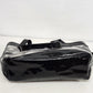 Mary Kay Clear Vinyl Tote Bag Black Patent Trim Large Shoulder Consultant Bag