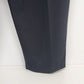 SK & Company Solid Black Silk Pleated Front Dress Pants Size 12 Side Zip China