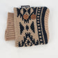 Muk Luks Knit Boot Toppers Beige Cream Button Cuff Leg Warmers