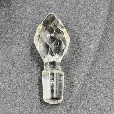 Clear Cruet with Stopper EAPG Fostoria Glass Frisco Line 1229 Vintage 1890-1905