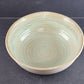 Frankoma Colorworks Serving Pasta Bowl Bone Outer Greenish Inner 9.5" x 3" EUC