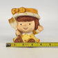 Inarco Planter Little Girl & Broom Ceramic Vase Japan E-2495 Kitsch 1960's Vtg