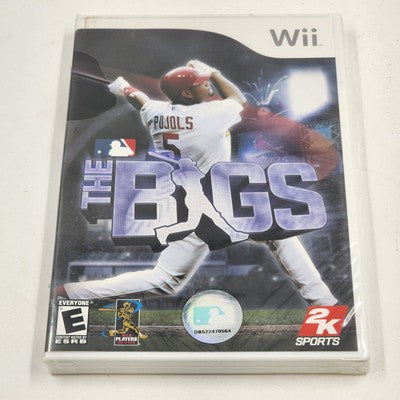 Wii MLB The Bigs 2k Sports Albert Pujols Epic Arcade Baseball Nintendo 2007 NOS