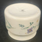 Pfaltzgraff April Sugar Bowl with Domed Lid 4.5" Floral Ceramic Stoneware USA