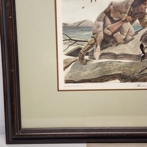 John A. Ruthven SHA-WNEE Signed Limited Edition Framed Lithograph Wildlife Art