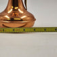 Lombard Copper Pitcher Made in England 6.5" Tall Decorative Jug Vase