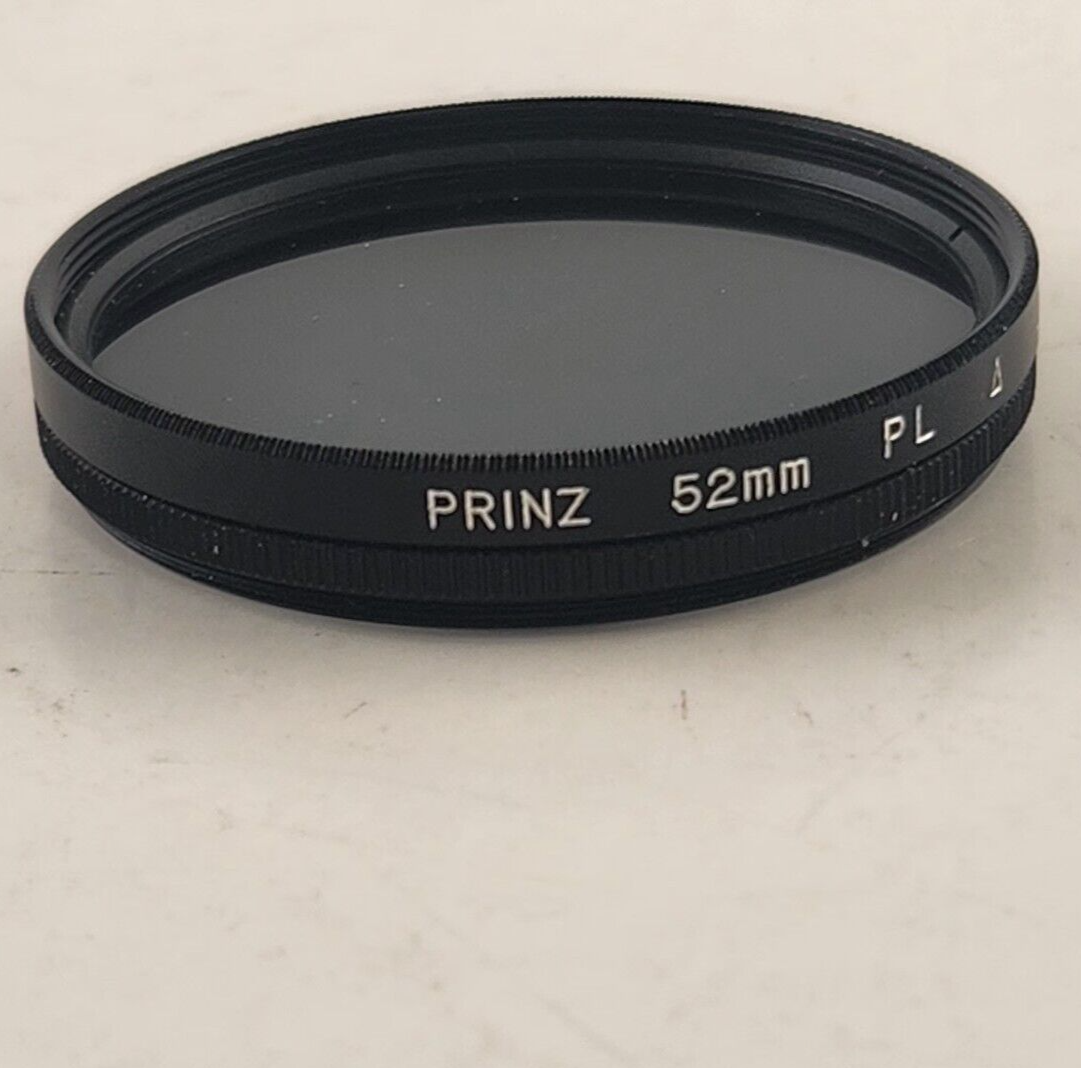 Prinz Polarizing PL 52mm Glass Lens Filter Made in Japan 504