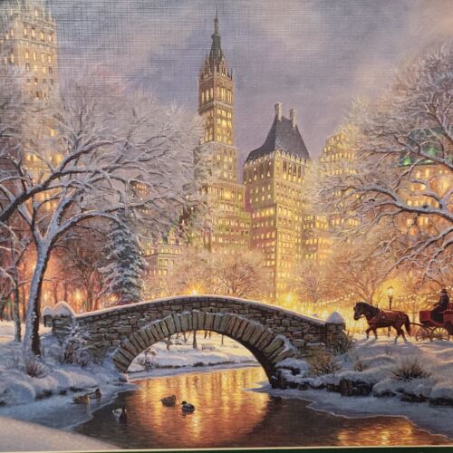 2 Jigsaw Puzzles 1000 Pcs Cobble Hill WINTER IN PARK Master Pieces SNOWFIRE PARK