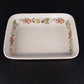 Wedgwood Quince Rectangular Baker 10” Oven to Table Fruit Ring England Vintage
