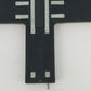 American Flyer S Gauge 725 Crossover Railway Track 90 Degree 10" Vintage