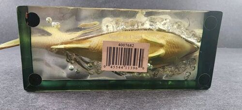 2007 Enesco Wistful Fisherman Walleye Composite Fish Display Figurine 9"L x 5"T