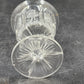 7 Cordial Shot Glasses Clear Pedestal Early American Pattern Glass Assorted 4"