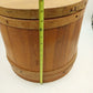 Shaker Firkin Primitive Wooden Sugar Pail Bucket Pantry Box No Handle 15" x 14"