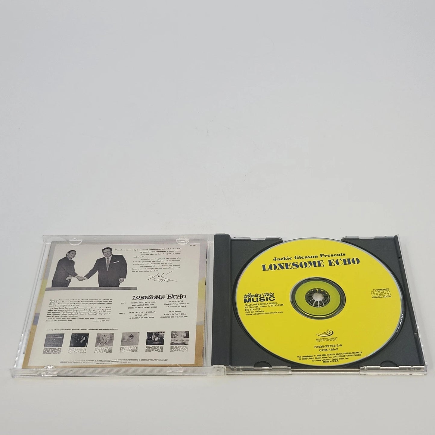 Jackie Gleason Lonesome Echo CD CCM-169-2 Salvador Dali Cover Mood Music 2000