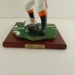 Game Day Santa Auburn University 1998 Limited Edition Figurine on Wood Base 9"h