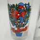 12 Twelve Days of Christmas Drinking Tumblers Set American Glass Boxed Vtg USA