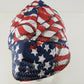 Patriotic Welding Cap Size 7-3/8" Weldas Real Character #23-4507 Mesh Lined