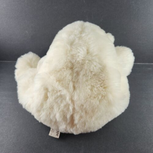 White Polar Bear Plush Hand Puppet Toy Stuffed Animal Cascade Toy China Vintage