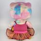 Build A Bear Hello Kitty Tie Dye Watercolor Pastel Plush 19" Sanrio Limited BABW