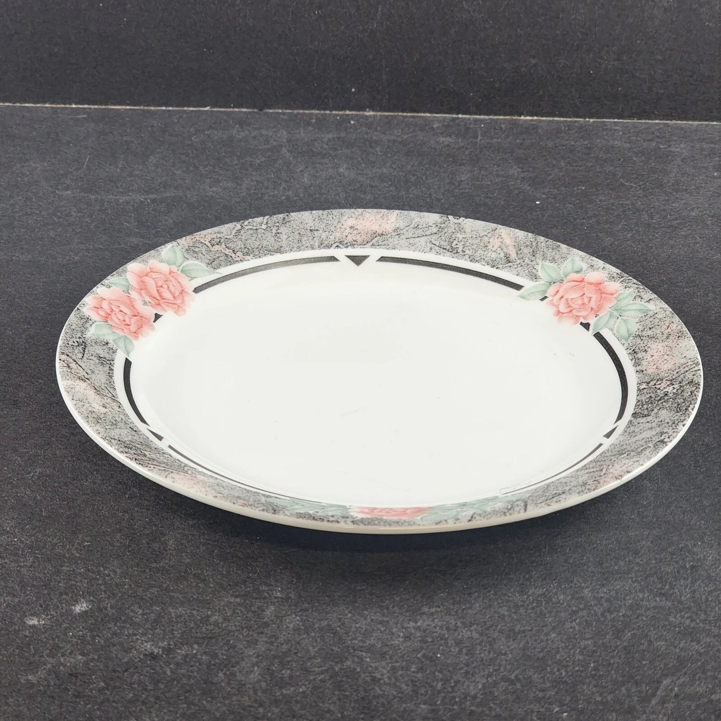 Corelle Occasions Silk and Roses 4pc Place Setting Corning USA Microwavable 1991