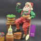 Possible Dreams Clothtique Santa's Vineyards 2000 Wine Making Christmas Decor