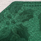 Green Poinsettia Holly Tablecloth Set 60x84 with 5 Placemats Holiday