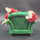 Possible Dreams CATCHING SOME Zs Santa In Chair Boots At His Side Clothtique '99