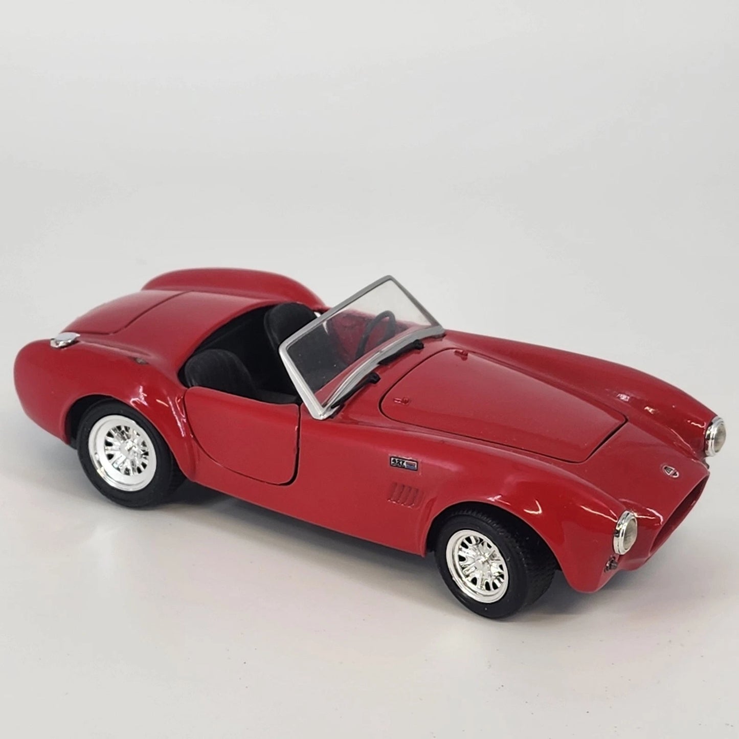 Revell Cobra 427 Diecast Car Vehicle 1:28 Red Opening Hood Doors Steer 6.25" Vtg