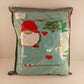Santa Gnomes Queen Bed Sheet Set Cute Reindeer Christmas Holiday Bedding New