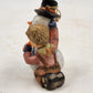 Berta Hummel MY FIRST SNOWMAN Christmas Ornament 2000 Goebel Porcelain 2.75"