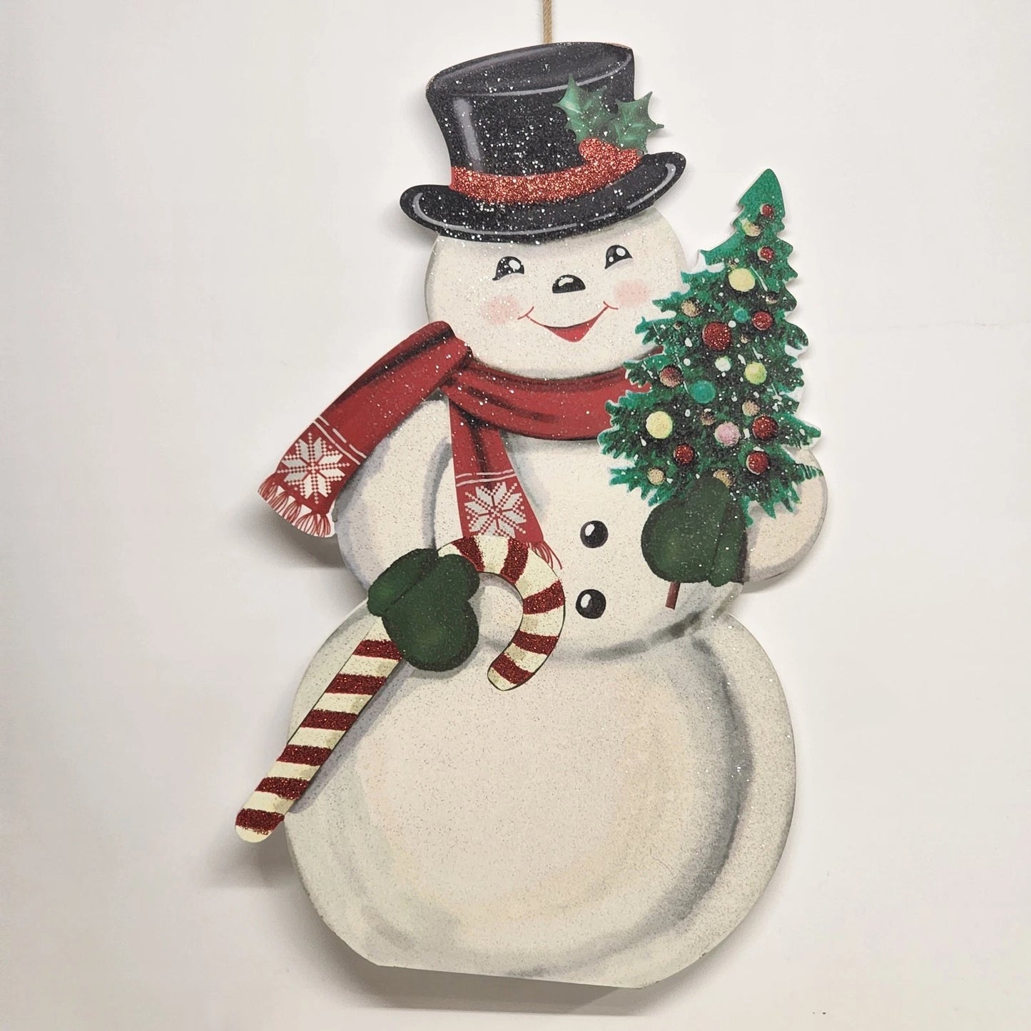 Hobby Lobby 30 Inch Wooden Snowman Christmas Decor Easel Back