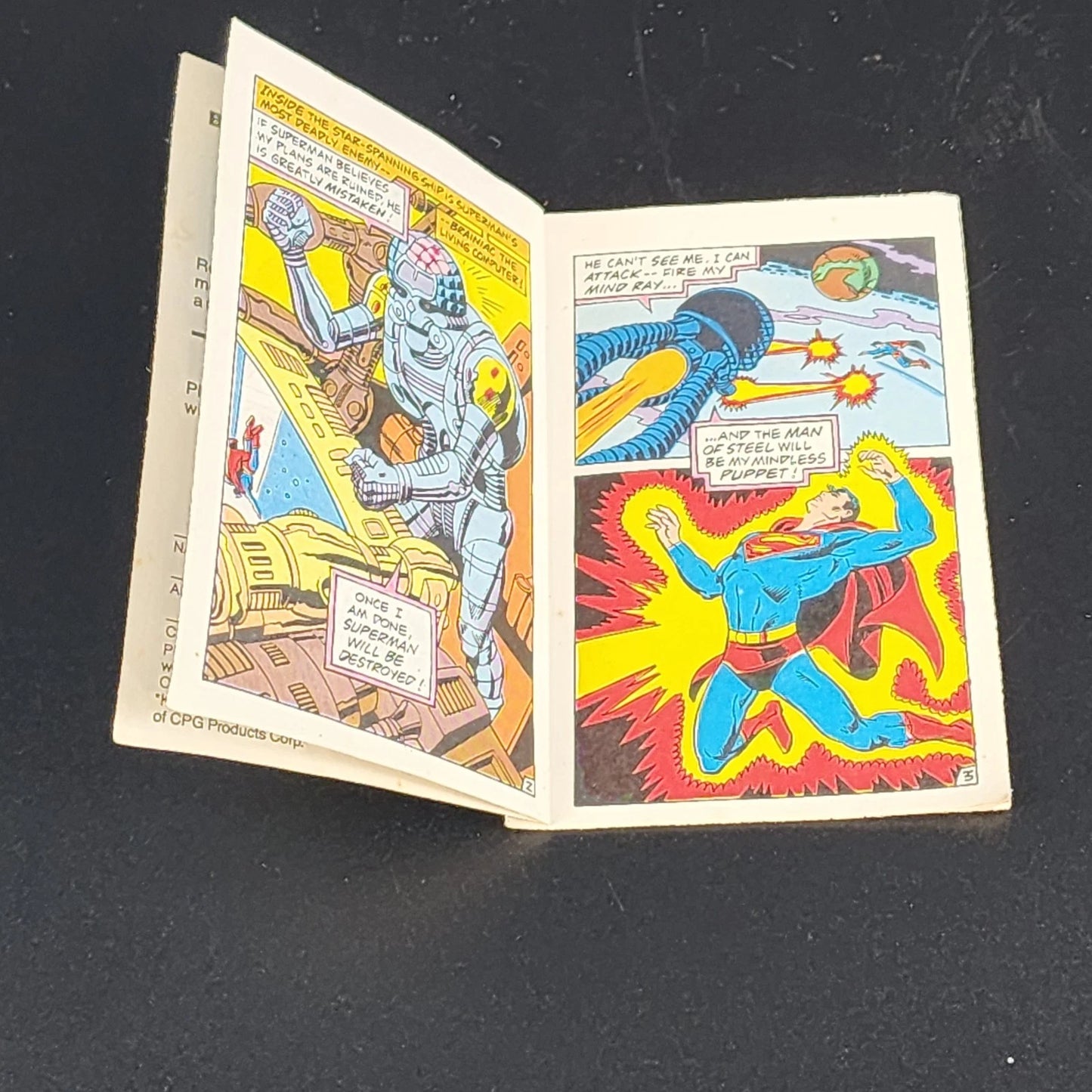 Kenner DC Super Powers Collection Wonder Woman Mini Comic Book #3 1983 Vintage