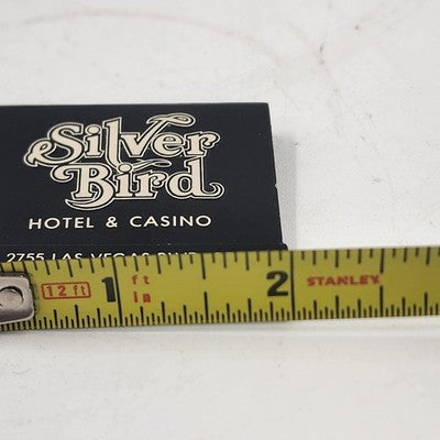 14 Silver Bird Hotel Casino Matchbooks Unstruck Las Vegas Nevada Closed in 1981
