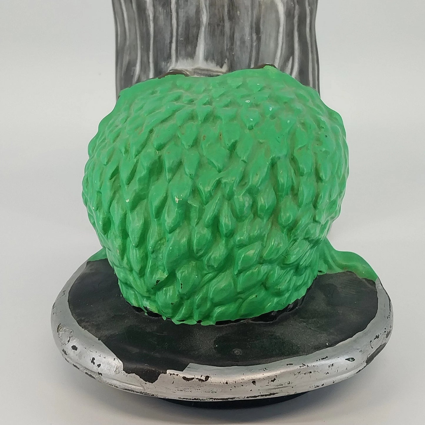 California Originals Oscar Grouch Trash Can Cookie Jar 11.5" Sesame Street Vtg