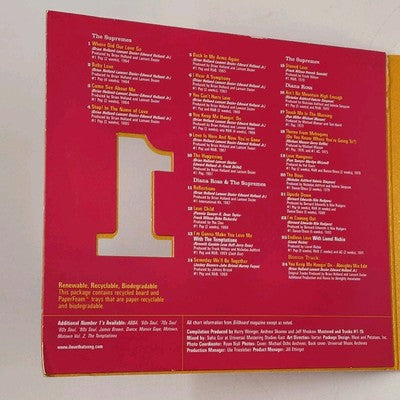 3 Rock Electronic Funk Soul CDs Barry White Diana Ross Supremes Michael Jackson