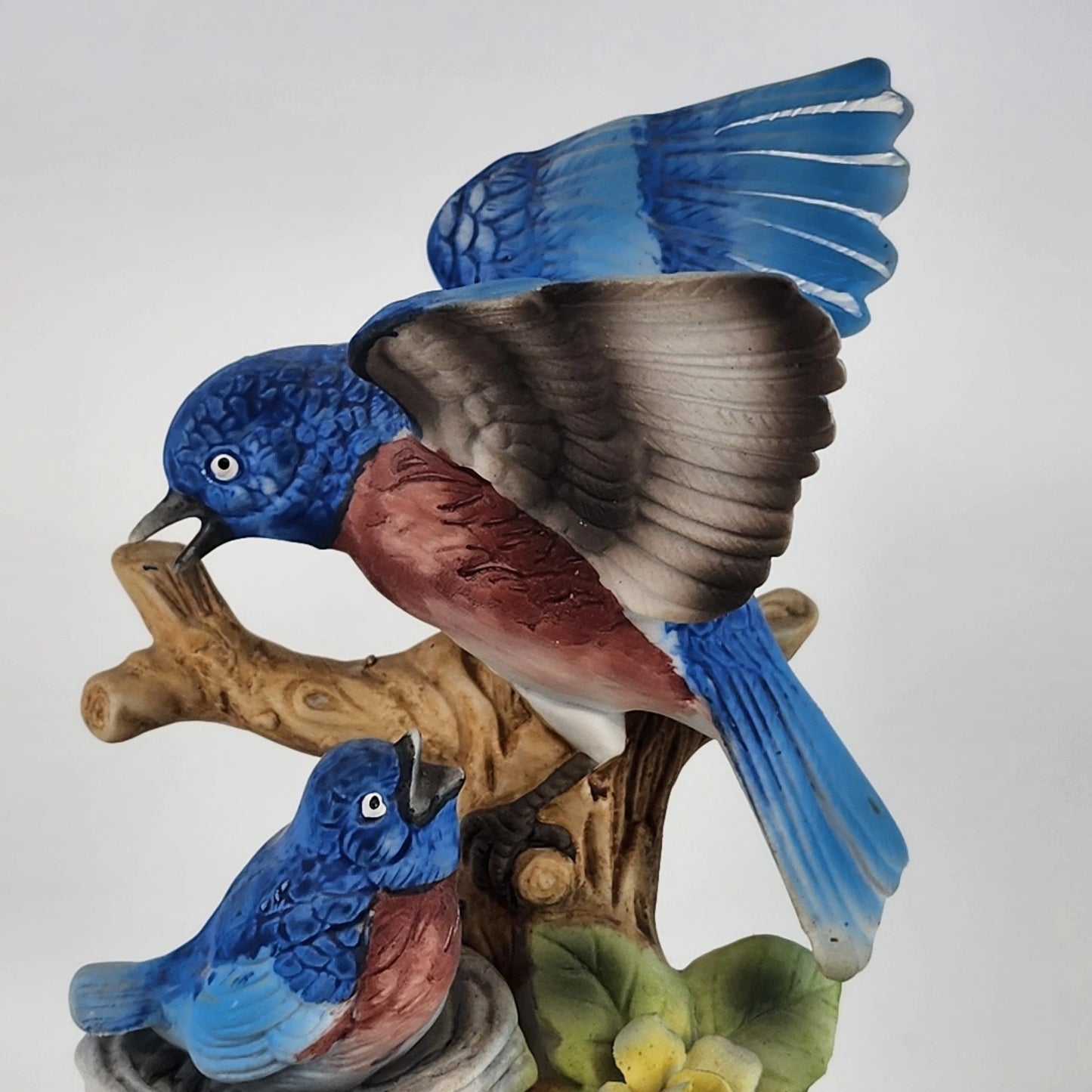 Gorham Bluebird Music Box Play THE WAY WE WERE Japan Porcelain 1978 Tested Works