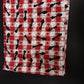 Red/White & Ants Checked Tablecloth 42X40 Inches Picnic Style Machine Washable