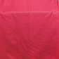 Red on Red Textured Linen Tablecloth 100" Long x 60" Wide Vintage