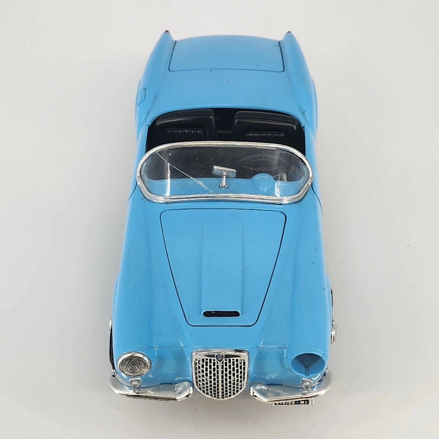 Bburago Lancia Aurelia B24 Spider 1955 Blue 1:18 Diecast Italy Opening Hood Door