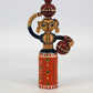 Channapatna Handmade Wooden Doll Karnataka India 7.5 Inch