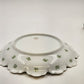Haviland Limoges France Serving Plate Rose Colorful Flowers Gold Scallop Edge 9"