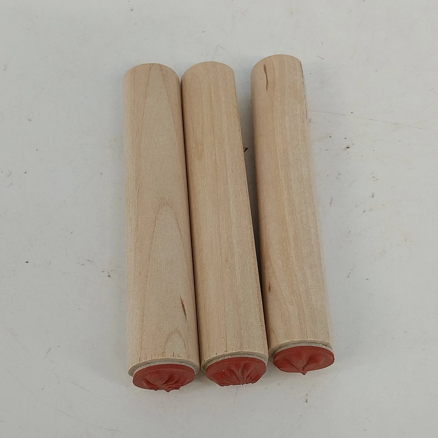 Vintage Judith Peg Wooden Rubber Stamp Set Nature Craft Designs
