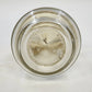 Federal Housewares Glass Food Chopper Yellow Lid Manual 10" Vintage Kitchen Tool