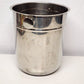 Tablecraft 8 qt Stainless Steel Wine Bucket 5188 Two Knob Handles 8" ID x 9.75"h